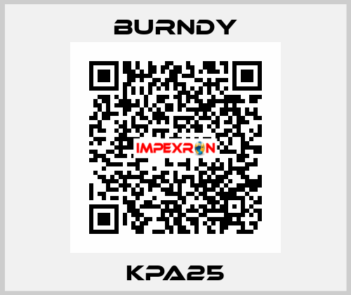 KPA25 Burndy