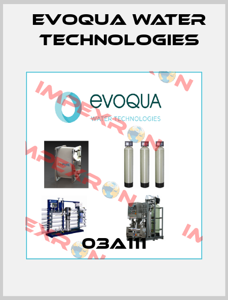 03A111 Evoqua Water Technologies