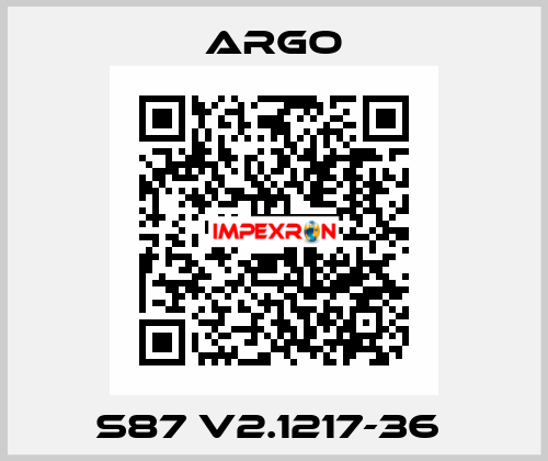S87 V2.1217-36  Argo