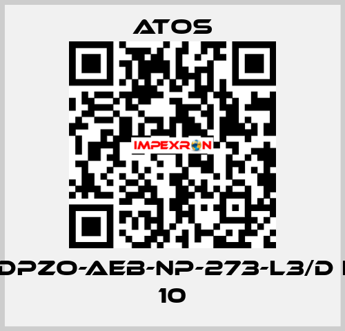 DPZO-AEB-NP-273-L3/D I 10 Atos