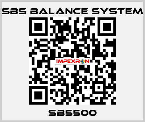 SB5500 SBS BALANCE SYSTEM