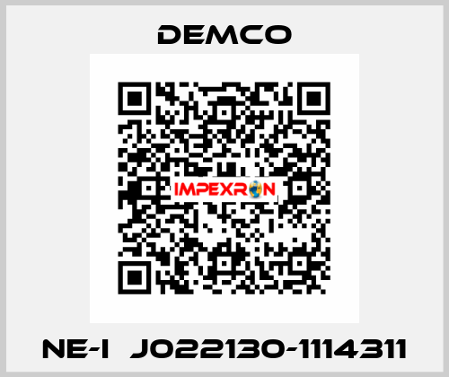 NE-I  J022130-1114311 Demco
