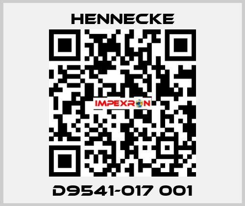 D9541-017 001 Hennecke