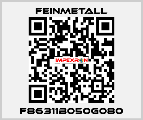 F86311B050G080 FEINMETALL