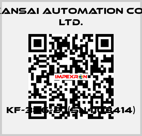 KF-386-2  (SN 1103414) KANSAI Automation Co., Ltd.