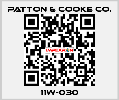 11W-030 Patton & Cooke Co.