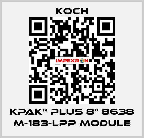 KPAK™ PLUS 8" 8638 M-183-LPP Module KOCH
