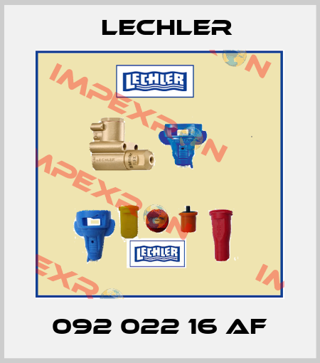 092 022 16 AF Lechler