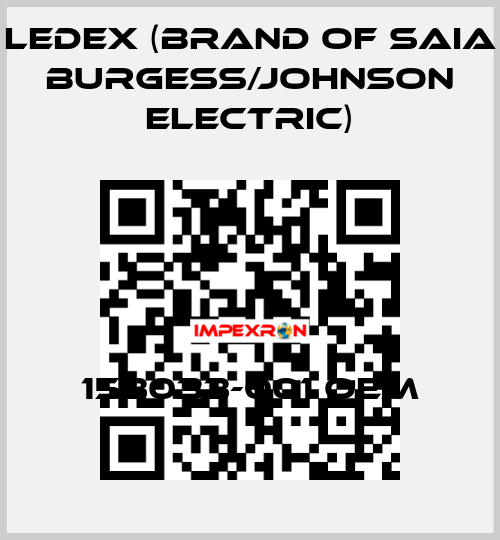 153033-001 OEM Ledex (brand of Saia Burgess/Johnson Electric)