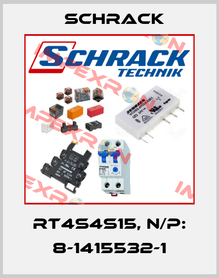 RT4S4S15, N/P: 8-1415532-1 Schrack