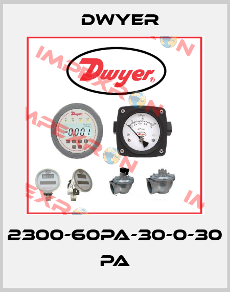 2300-60PA-30-0-30 Pa Dwyer