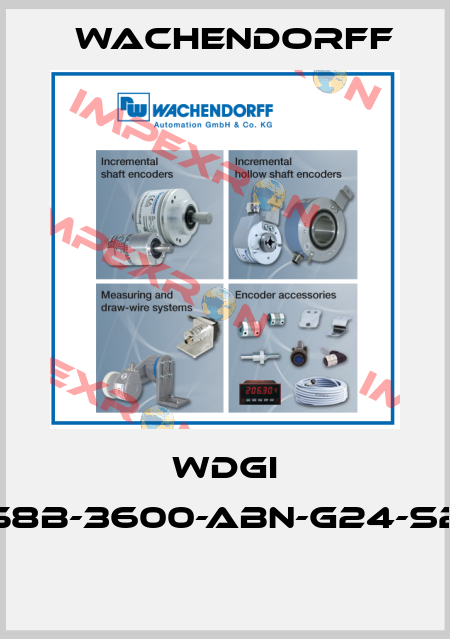WDGI 58B-3600-ABN-G24-S2  Wachendorff