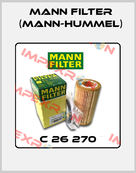 C 26 270 Mann Filter (Mann-Hummel)