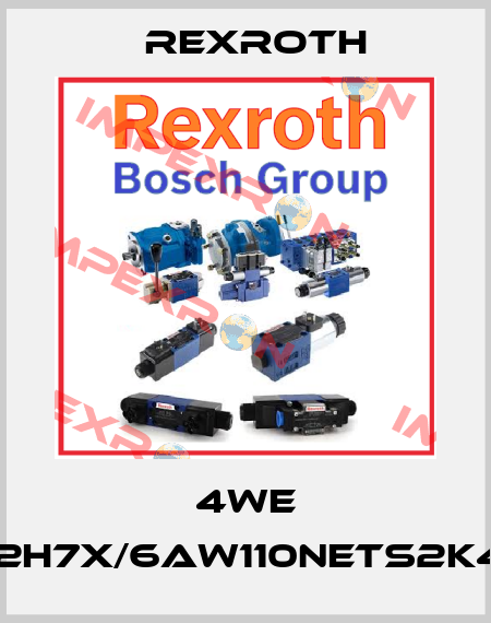 4WE H22H7X/6AW110NETS2K4+p Rexroth