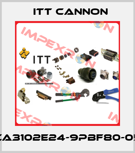 CA3102E24-9PBF80-05 Itt Cannon