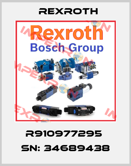 R910977295  SN: 34689438 Rexroth