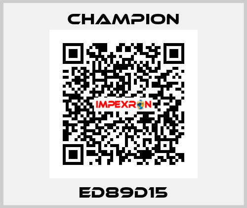 ED89D15 Champion
