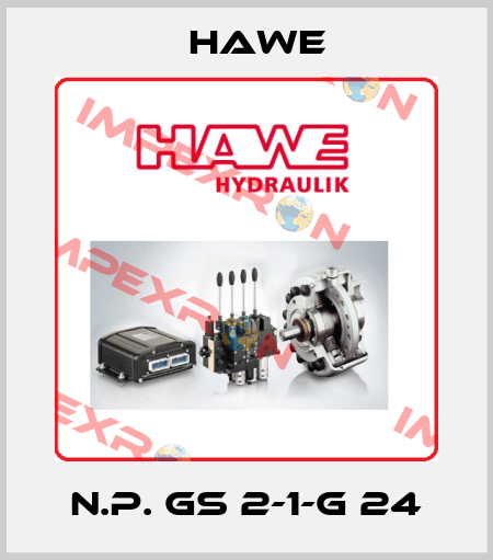 N.P. GS 2-1-G 24 Hawe