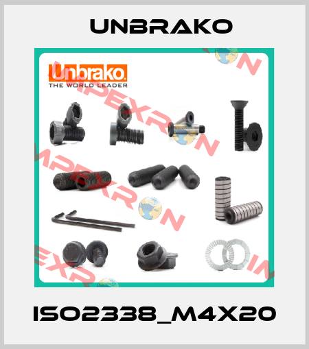 ISO2338_M4X20 Unbrako