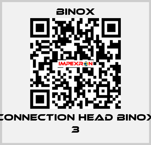 Connection head BINOX 3 Binox