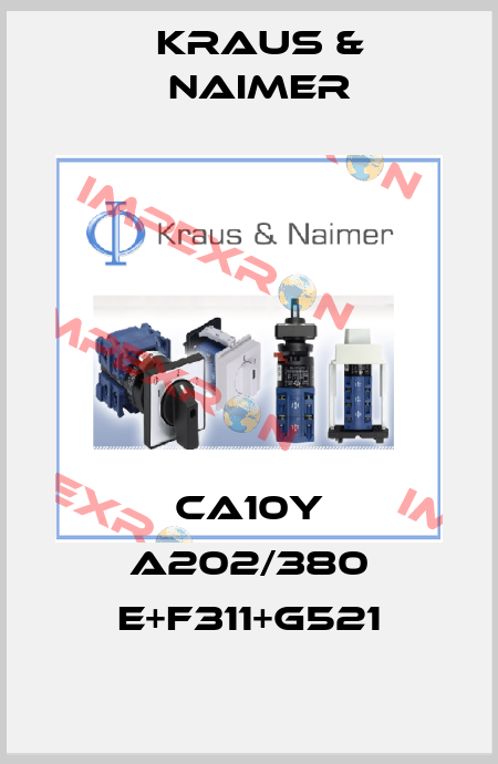 CA10Y A202/380 E+F311+G521 Kraus & Naimer