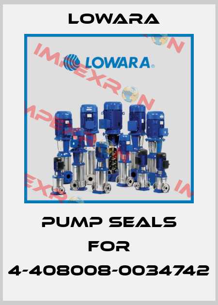 PUMP SEALS FOR 4-408008-0034742 Lowara