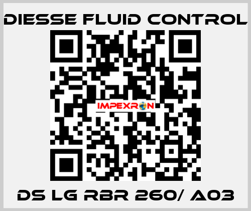 DS LG RBR 260/ A03 DIESSE Fluid Control