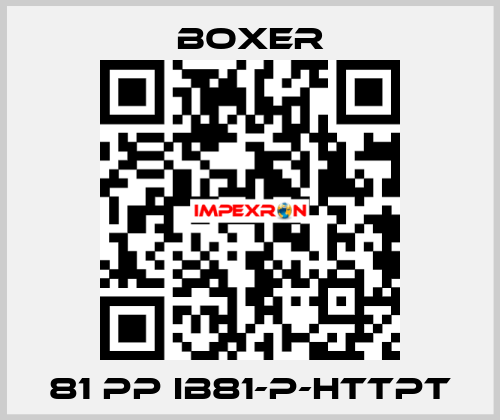 81 PP IB81-P-HTTPT Boxer