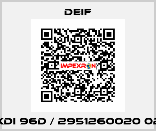 XDi 96D / 2951260020 02 Deif