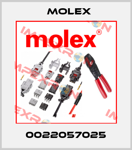 0022057025 Molex