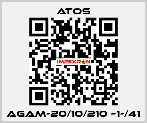 AGAM-20/10/210 –1-/41 Atos