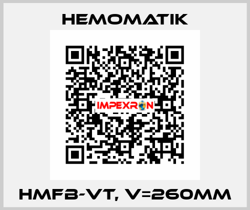 HMFB-VT, V=260mm Hemomatik