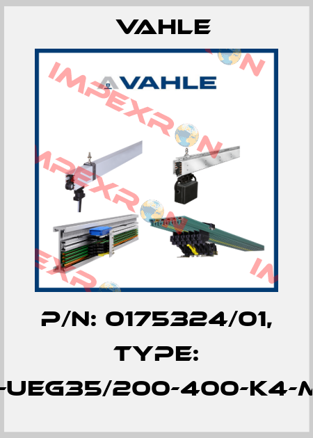 P/n: 0175324/01, Type: ES-UEG35/200-400-K4-M-B Vahle
