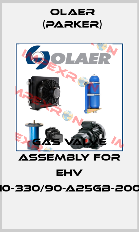 Gas Valve Assembly for EHV 10-330/90-A25GB-200 Olaer (Parker)