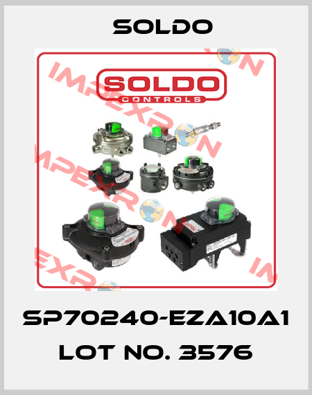 SP70240-EZA10A1 LOT NO. 3576 Soldo