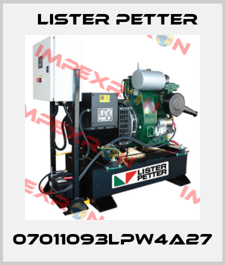 07011093LPW4A27 Lister Petter