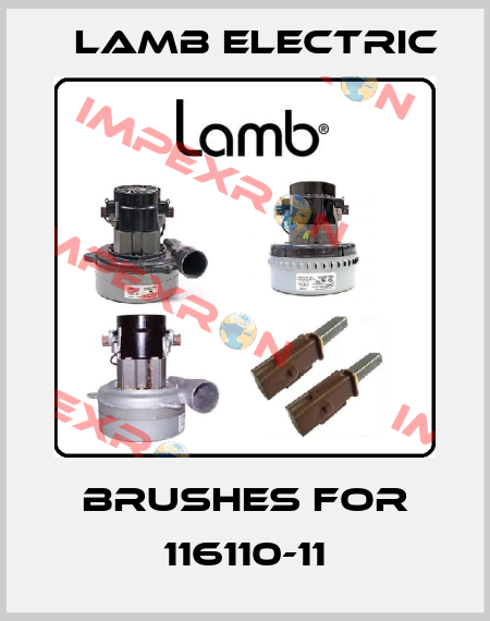brushes for 116110-11 Lamb Electric