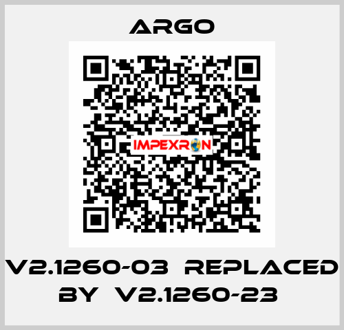 V2.1260-03  replaced by  V2.1260-23  Argo