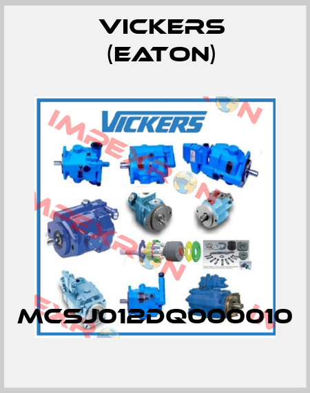 MCSJ012DQ000010 Vickers (Eaton)