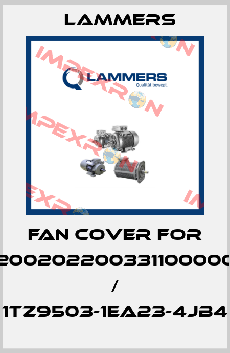fan cover for 02002022003311000000 / 1TZ9503-1EA23-4JB4 Lammers