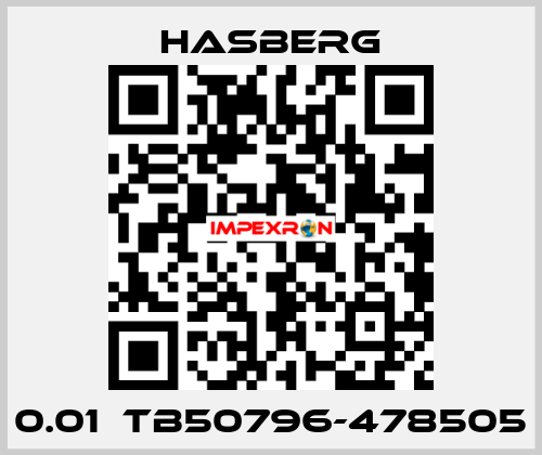 0.01	TB50796-478505 Hasberg