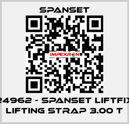 24962 - SpanSet Liftfix lifting strap 3.00 t SpanSet
