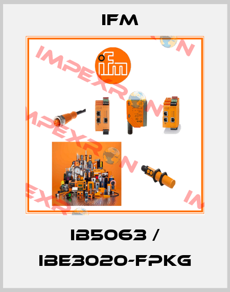 IB5063 / IBE3020-FPKG Ifm