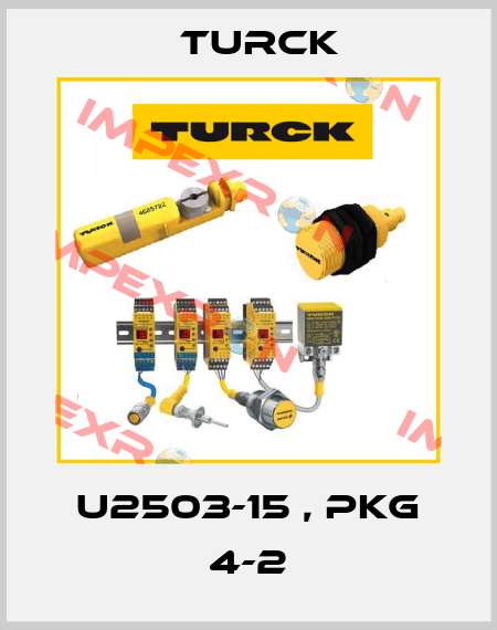U2503-15 , PKG 4-2 Turck