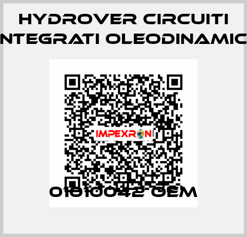 01010042 OEM HYDROVER Circuiti integrati oleodinamici