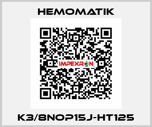 K3/8NOP15J-HT125 Hemomatik