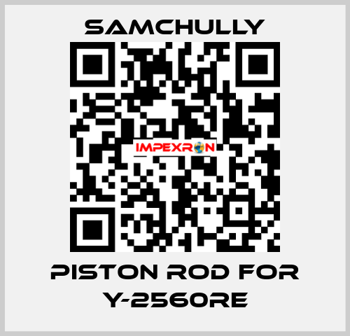 piston rod for Y-2560RE Samchully