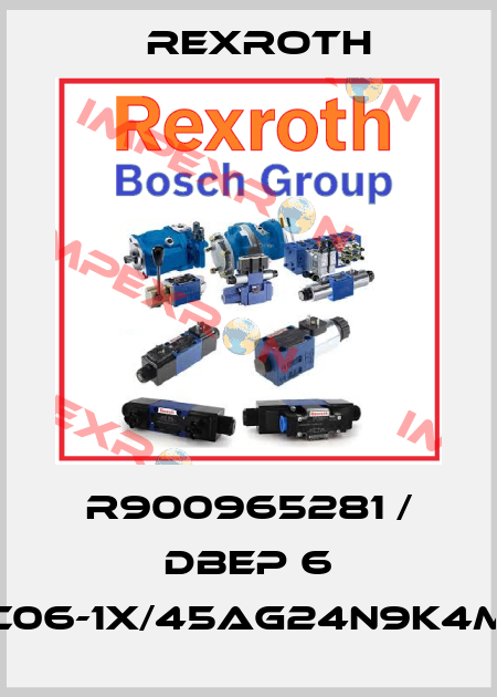 R900965281 / DBEP 6 C06-1X/45AG24N9K4M Rexroth