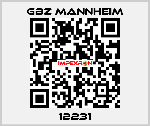 12231 GBZ MANNHEIM