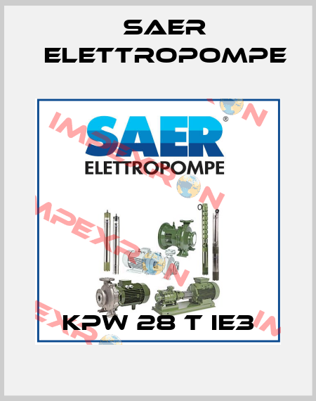 KPW 28 T IE3 Saer Elettropompe